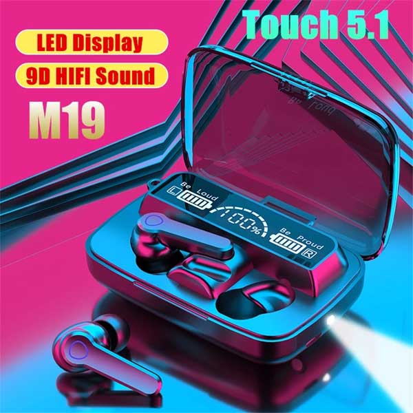 M19 TWS Wireless Earbuds