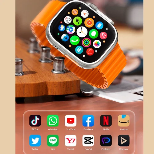 S9 ULTRA 5G ANDROID SMARTWATCH - 8GB RAM + 128GB ROM